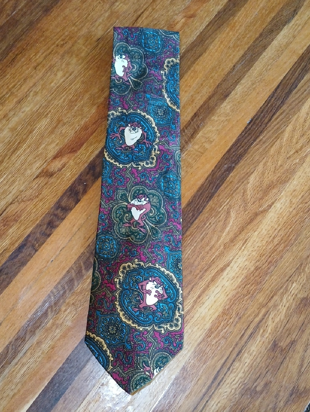 Looney Tunes Mania 1993 Tazmanian Devil Tie